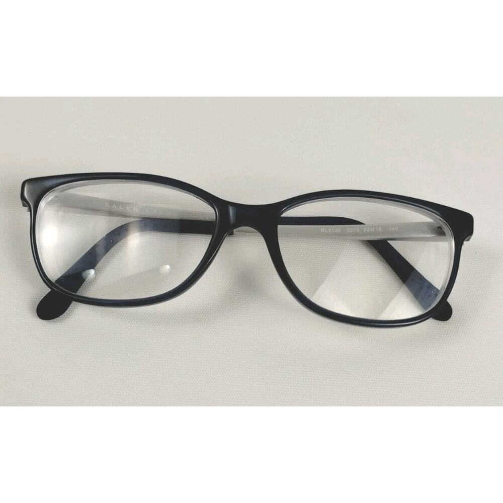Ralph Lauren Eyeglasses RL 6135 Women Blue Plastic / Metal Frames 52-16-140